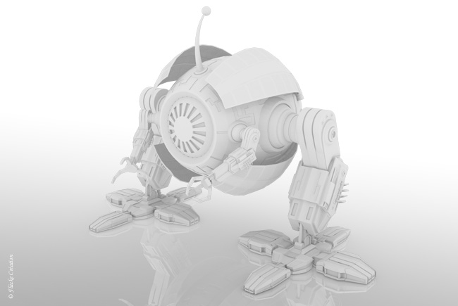 Modelisation 3d Robot 002